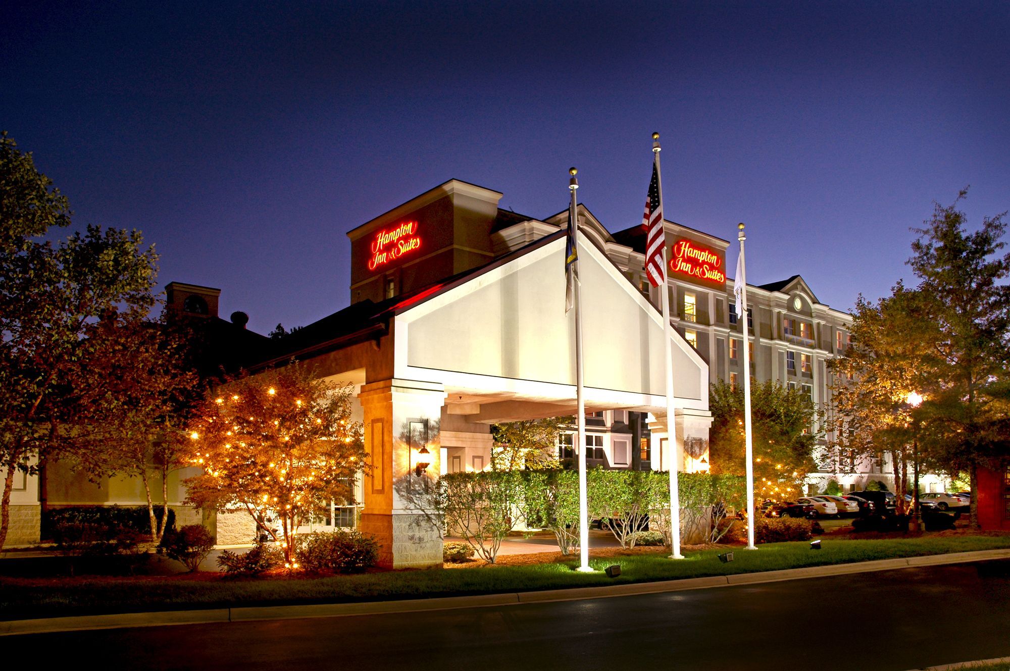 Hampton Inn & Suites Raleigh Cary Lenovo Center Buitenkant foto